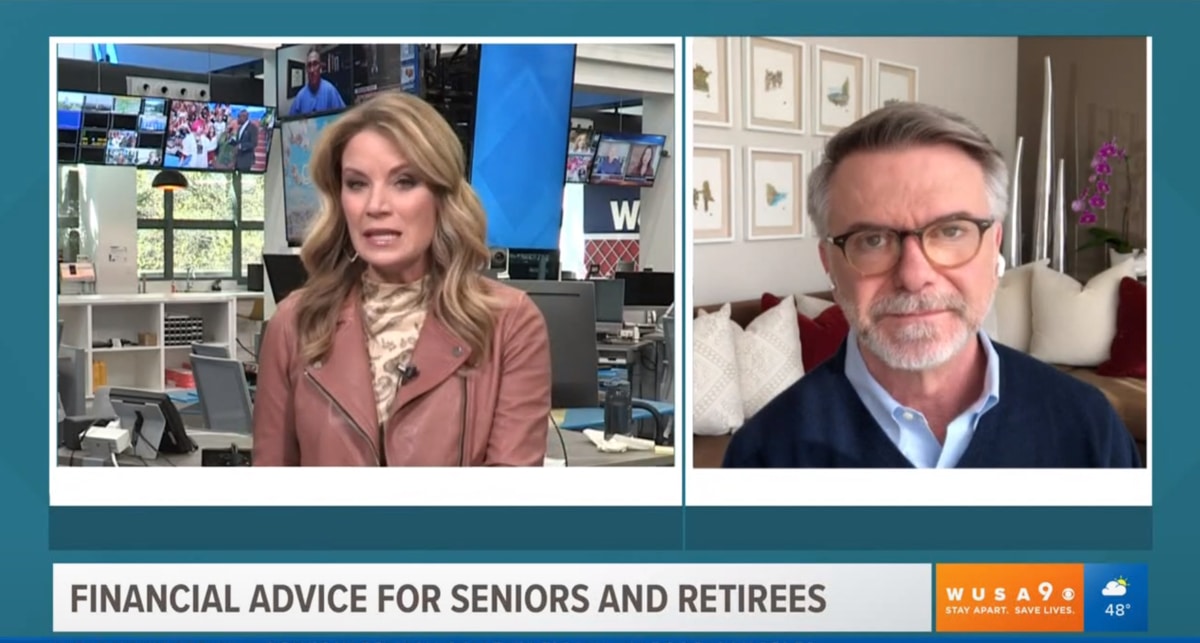 Scott Page Interview on WUSA9 - Advice to Reduce Financial Stress for Seniors